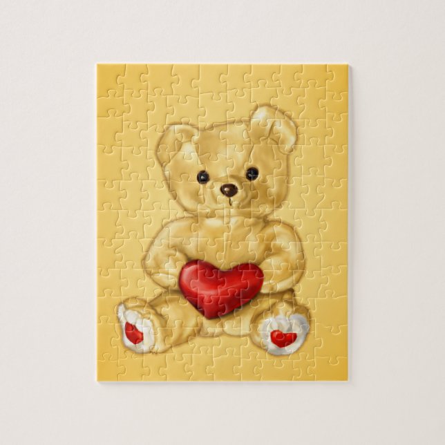 Niedlich Teddy Bar Toy Kinder Puzzle (Vertikal)