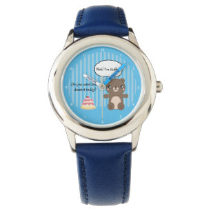 Niedlich Teddy Bear Kids Funny Joke Armbanduhr