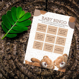 Niedlich Teddy Bear Twin Baby Showroom Bingo Game