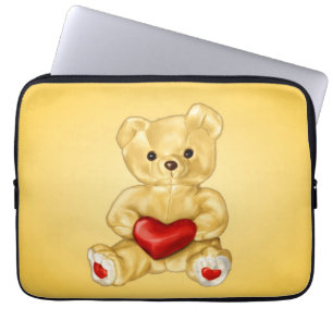 Niedlich Teddy Hypnotist Kids Laptopschutzhülle