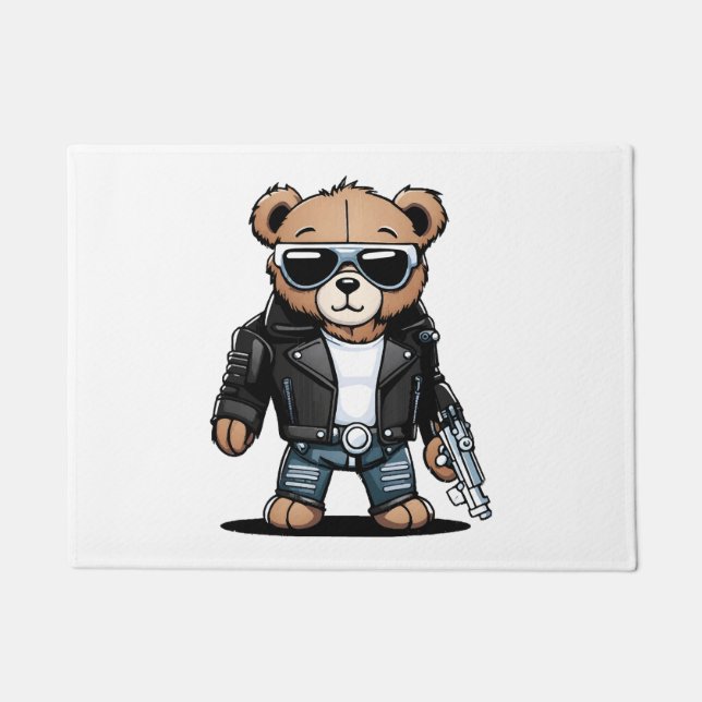 Niedlich Teddy Memes Fußmatte (Vorderseite)