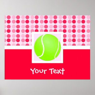 Niedlich Tennis Ball Poster
