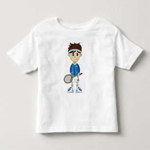Niedlich Tennis Boy T-Shirt