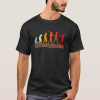 Niedlich Tennis Player Evolution Retro Vintage Far