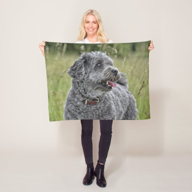 Niedlich Terrier Dog Fleecedecke (Beispiel)