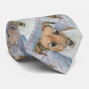 NIEDLICH TERRIER PET DOG FUN NECK TIER KRAWATTE