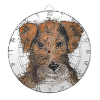 Niedlich Terrier Welpe Dartscheibe