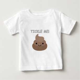 Niedlich Tickle Me Kacke Emoji Baby T-shirt