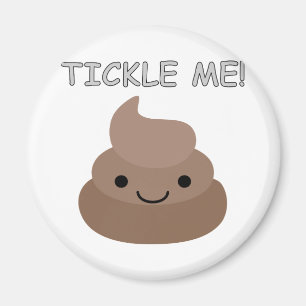 Niedlich Tickle Me Kacke Emoji Magnet