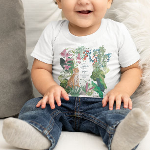 Niedlich Tiger Jungle Kleine Tiger Baby Dusche T-shirt