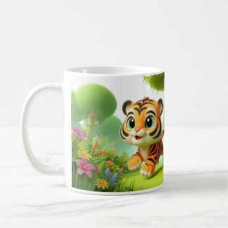 Niedlich Tiger Kaffeetasse