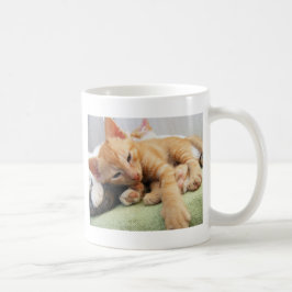 Niedlich Tiger Stripe Kitten Tasse