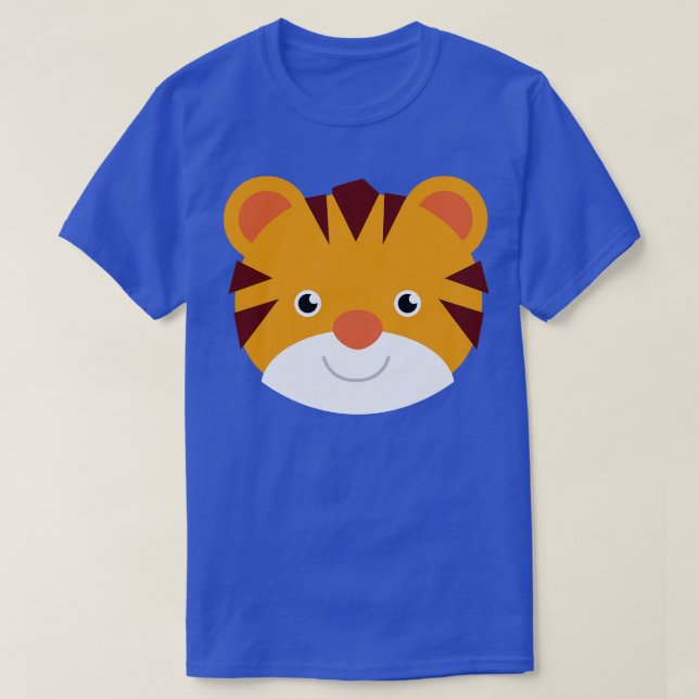 Niedlich Tiger T-Shirt (Design vorne)