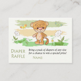 Niedlich tiger Tiger Diaper Raffles Tickets