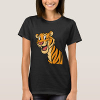 Niedlich Tiger Wildcat Funny Wildlife Animal Jungl