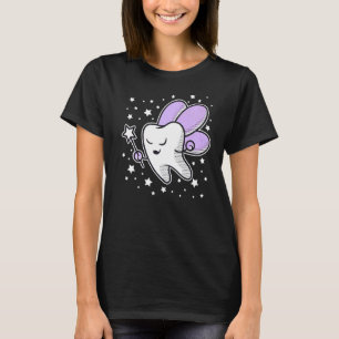 Niedlich Tooth Fairy Halloween Kostüm Dentalassist T-Shirt