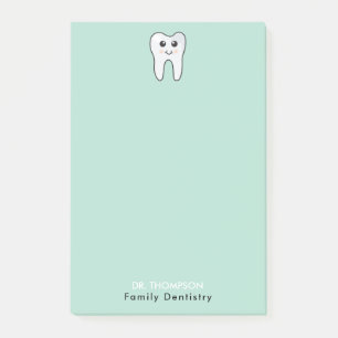 Niedlich Tooth Family Zahntechnik Post-it Klebezettel