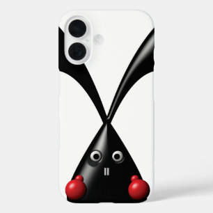 Niedlich Tough Bunny Boxer Rabbit iPhone 16 Hülle