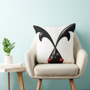 Niedlich Tough Bunny Boxer Rabbit Kissen