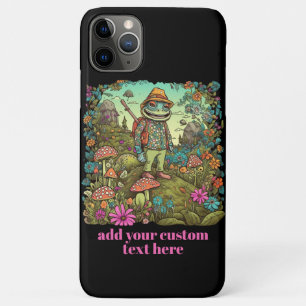Niedlich Traveller Frosch Wildblume - kundenspezif Case-Mate iPhone Hülle