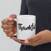 Niedlich Trendy Minimalistisch Thankful Erntedank