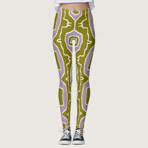 Niedlich trendy multicolor "Ratti_Creative_Arts" L Leggings
