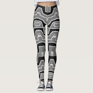 Niedlich trendy multicolor "Ratti_Creative_Arts" L Leggings