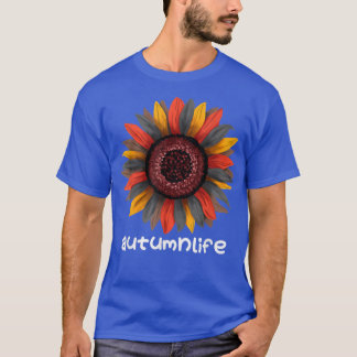 Niedlich Trendy Schöne Herbstsaison Sonnenblumen T-Shirt