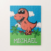Niedlich Trex Dinosaur Tyrannosaurus Rex Cartoon N