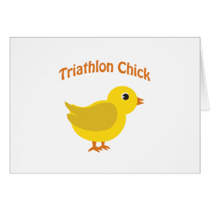 Niedlich Triathlon Chick