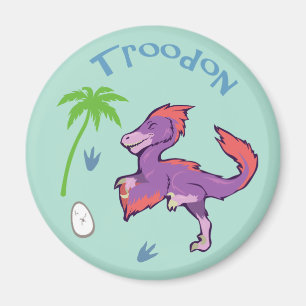 Niedlich Troodon Magnet