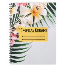 Niedlich Tropical Dreams Notebook