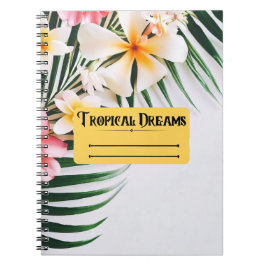 Niedlich Tropical Dreams Notebook Notizblock