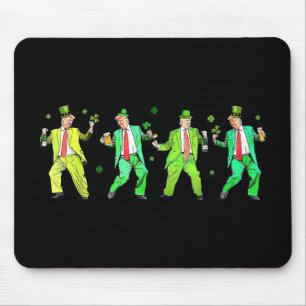 Niedlich Trump Dance St Patricks Day Funny Trump P Mousepad