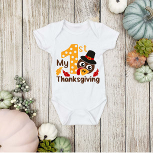Niedlich Türkei 1. Erntedank Baby Boy Strampler