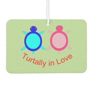 Niedlich Turtle Couple Autolufterfrischer