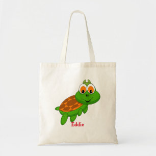 Niedlich Turtle Personalisiert Bag Tasche für Mädc