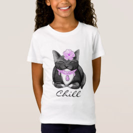 Niedlich Tuxedo Kitty Tee Shirt