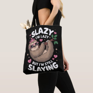 Niedlich Tween Girl Funny Animal Sloth Slay Meme T