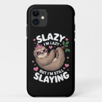 Niedlich Tween Girl Funny Animal Sloth Slay Meme T