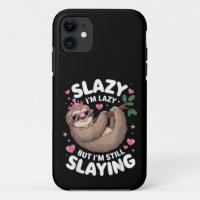 Niedlich Tween Girl Funny Animal Sloth Slay Meme T