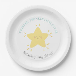 Niedlich Twinkle Little Star Kinderzimmer Rhyme Ba Pappteller