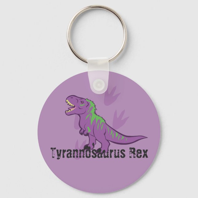 Niedlich Tyrannosaurus Rex Schlüsselanhänger (Vorderseite)