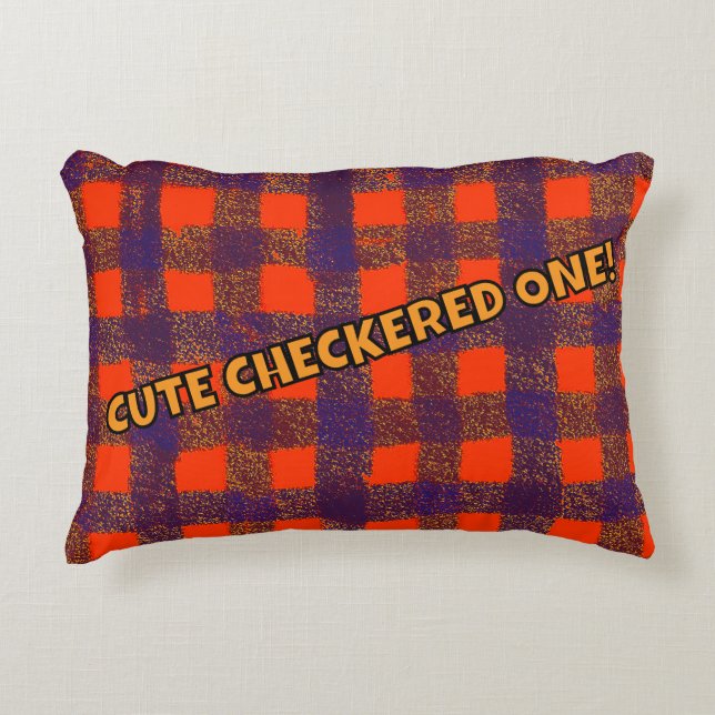 NIEDLICH ÜBERPRÜFT EINEN! DEKOKISSEN (Vorderseite)