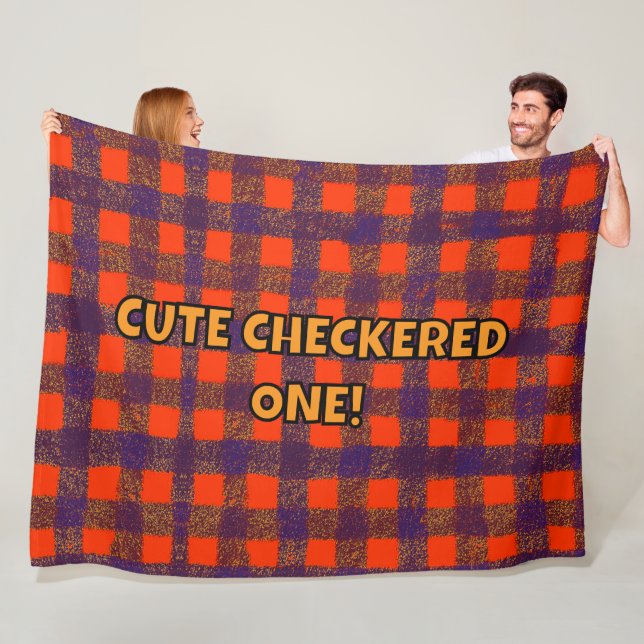 NIEDLICH ÜBERPRÜFT EINEN! FLEECEDECKE (Beispiel)