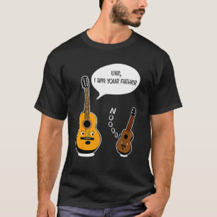 Niedlich Uke Ich bin dein Vater I Ukulele Gitarre T-Shirt