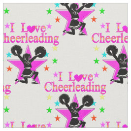 NIEDLICH UND ANGENOMMEN I LIEBE CHEERLEADING FABRI STOFF