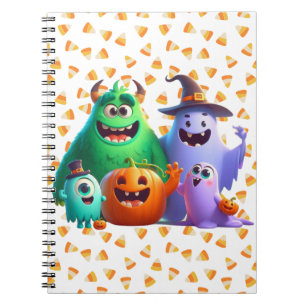 Niedlich und Cool, Halloween-Monster Notizblock