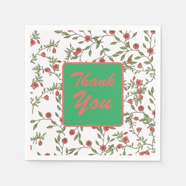 Niedlich und elegant serviette (Vorderseite)