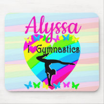 NIEDLICH UND FARBEITIG I LIEBE GYMNASTIK